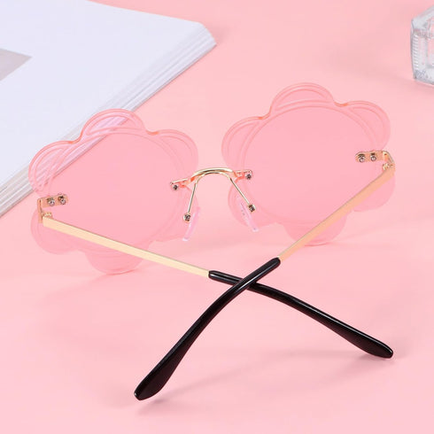Strawberry Shape Sunglasses Retro Trendy Fun Sunglasses for Women Men Christmas Decorations Party Favor...