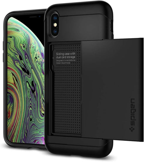 Spigen Slim Armor CS Designed for iPhone Xs Case (2018) - Black......