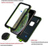 GUSTAVE iPhone Xs Waterproof Case, iPhone X Waterproof Case Wireless Charging Support Waterproof Shockproof Full-Body Rugged Cover Case with Built...