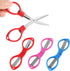 Folding Scissors, 3Pack small scissors Portable Mini Travel Trip Scissors Crafting Scissors Stainless Steel Retractable Mini Scissors for Home Off...