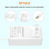 Power Supply Adapter DC24 2A 48W AC to DC Converter Transformer 100-240V AC Input,forfor COB LED Strip, CCTV Camera,White,2.1mm X 5.5mm US Plug...