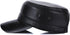 Vintage Solid Lambskin Leather Military Cadet Cap Army Hat...