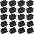 uxcell 20pcs SFP-A Silicone Protectors Port Anti Dust Cap Cover Black...