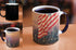 Morphing Mugs Thomas Kinkade - Light of Freedom - New York USA - One 11 oz Color Changing Heat Sensitive Ceramic Mug – Image Revealed When HOT Liq...