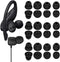 Compatible with Beats Flex Powerbeats Pro Ear Tips, 12 Pairs Double Flange L/M/S Replacement Silicone Ear Buds Earplug Gel Accessories for Compati...