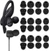 Compatible with Beats Flex Powerbeats Pro Ear Tips, 12 Pairs Double Flange L/M/S Replacement Silicone Ear Buds Earplug Gel Accessories for Compati...