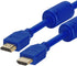 Cmple - HDMI Cable 10FT High Speed HDTV Ultra-HD (UHD) 3D, 4K @60Hz, 18Gbps 28AWG HDMI Cord Audio Return 10 Feet Blue...