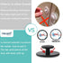 Child Safety Cabinet Locks (10 Pack) - Baby Proofing Latches Lock for Drawers, Toilet Seat, Fridge, Oven with 10 Extra 3M Adhesives (Black)...