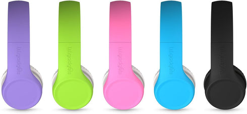 LilGadgets Connect+ Wired Kids Headphones for School w/Microphone, Volume Limiting & Noise Reduction On-Ear Headset w/Cord, SharePort Technology &...