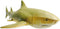 Gemini&Genius Marine Animal World Toy Lemon Shark Ocean Shark Action Figure Sea Animal Great White Shark Action Figure Soft Rubber Toys Role Play ...