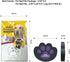 Pet Nail File, Stress Free Dog Scratch Pad for Nails Dog Paw Shape Dog Nail File, Double sided use, Ideal for Dogs, Cats...