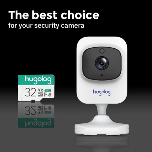 Hugolog 32GB Micro SD Card, Micro SDXC UHS-I Memory Card for Hugolog Camera – 95MB/s,633X,U3,C10, Full HD Video V30, A1, FAT32, High Speed Flash T...