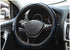 Mayco Bell Flat Bottom Steering Wheel Cover Anti-Slip,Safety,Soft,Breathable,Durable,Full Surround,Comfortable Grip Microfiber Leather (D-Shape, B...