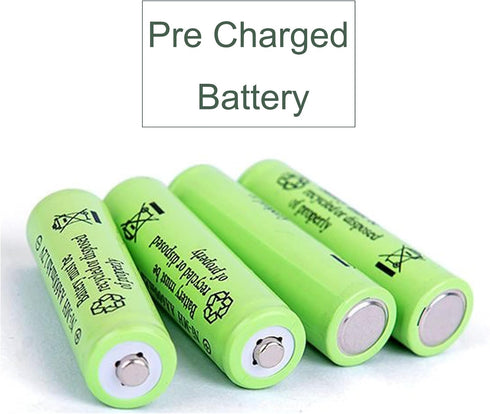 12 Packs 1.2V AAA 400mAh Ni-MH Rechargable Batteries for Garden Landscaping Solar Lights (AAA Size Cell)...