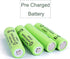 12 Packs 1.2V AAA 400mAh Ni-MH Rechargable Batteries for Garden Landscaping Solar Lights (AAA Size Cell)...
