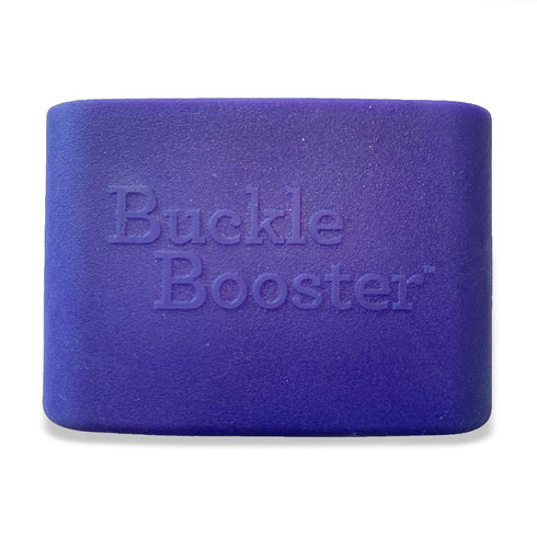(3) Car Seat Belt & Booster Seat Receptacle Stabilizer by Buckle Booster - with Fun Safety Stickers - BPA-Free...