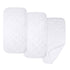 American Baby Company Ultra Soft Microfiber Quilted Waterproof Changing Table Pad Liners, 11.5" x 23" 3 Count...