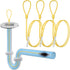 EastLink 30 Inch Drain Snake Hair Drain Clog Remover, Anti-Break Metal Drain Hair Remover with Nylon Layer, Sink Snake Drain Cleaner Tool for Bath...