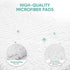 3 Pack S3501 S3601 Steam Pocket Mop Pads for Shark S3500 Series S3501 S3601 S3550 S3901 SE450 S3801CO S3601D S2901 S2902 Steam Mop Pads Washable...