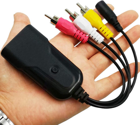 HDMI Mini AV Adapter HD Converter Box HDMI to Composite RCA AV/CVSB L/R Video 720P 1080P HDMI2AV hdmi2 av Video...