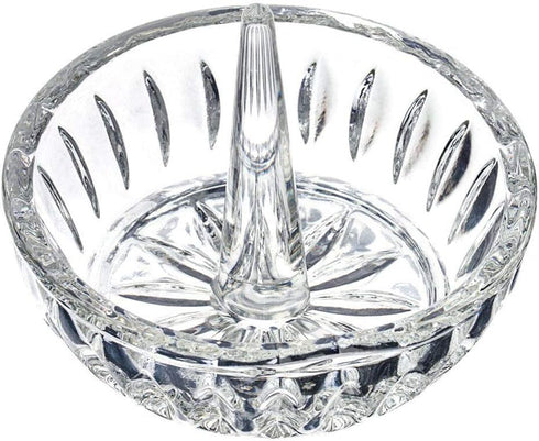 H&D HYALINE & DORA Crystal Ring Holder Dish...