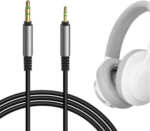 Geekria Audio Cable Compatible with JBL Tune 770NC 760NC 750BTNC 720BT 710BT 700BT 660NC, Live 660NC 650BTNC 500BT Headphones Cable, 2.5mm to 3.5m...
