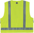 Ergodyne - 21425 GloWear 8250Z ANSI Lime Surveyors Reflective Safety Vest with Back Pocket, Large/X-Large...