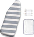 12.5 x 32 Inch Mini Ironing Board Cover with Iron Cover and Extra Thick Pad,Resists Scorching and Staining...