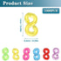 S Clips Rubber Band Clips 1000 Pieces Loom Rubber Band Clips Plastic Band Clips Connectors Refills Bracelet Kit Clip for Loom Bracelets DIY Making...