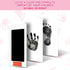Outus 3 x 5 Inch Newborn Handprint and Footprint Paw Print Kit 4 Clean Touch Ink Pads 10 Imprint Cards Pet Inkless Hand and Feet Stamp for Dogs(Or...