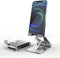 Cell Phone Stand Holder Adjustable Increase Fully Foldable Thick Aluminum Desktop Cellphone Cradle (Silver)......