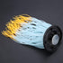Garosa Aquarium Plastic Grass Artificial Green Lifelike Underwater Plants Luminous Aquarium Decor Fish Decoration Ornament (Orange),Fish Decoratio...