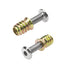 16 Sets M6x25 Furniture Screw Nut Threaded Wood Inserts Bolt Fastener Connector Hex Socket Drive M6x15 Screw-in Nuts...
