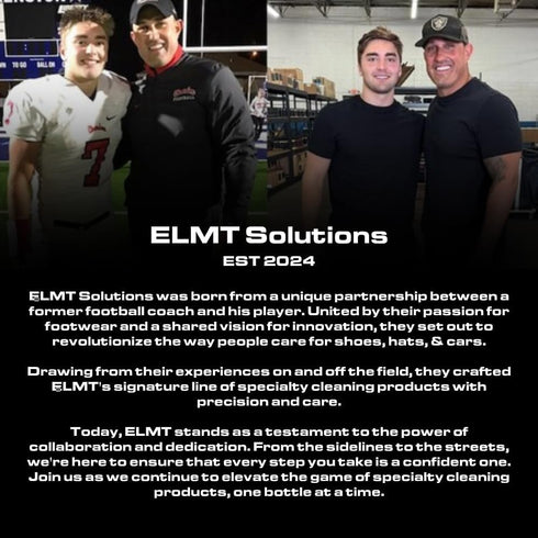 ELMT Hat Cleaning Kit — Quick-drying, US-Made, Cleans 50+ Hats — Hat Cleaner for Baseball Caps of all Materials Cotton, Wool, Leather, Felt and mo...