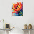 Tulip Flower Paint by Number for Adult,Abstract Graffiti Painting by Number Kits On Canvas, DIY Oil Painting Acrylic Paints,leafage Paint by Numbe...