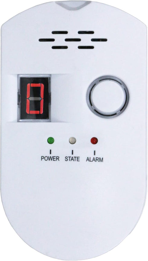 Natural Digital Gas Detector, Home Gas Alarm, Gas Leak Detector,High Sensitivity LPG LNG Coal Natural Gas Leak Detection, Alarm Monitor Sensor Home/Kitchen