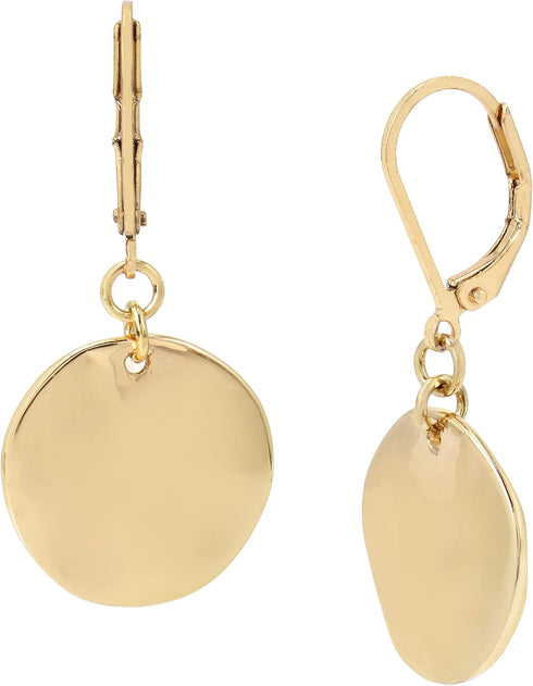 Robert Lee Morris Soho Disc Drop Earrings, GOLD, (386197GLD710)...