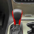 CheroCar Grain Gear Shift Knob Decoration Trim for 2017-2020 Jeep Grand Cherokee, Interior Accessories (Red)...