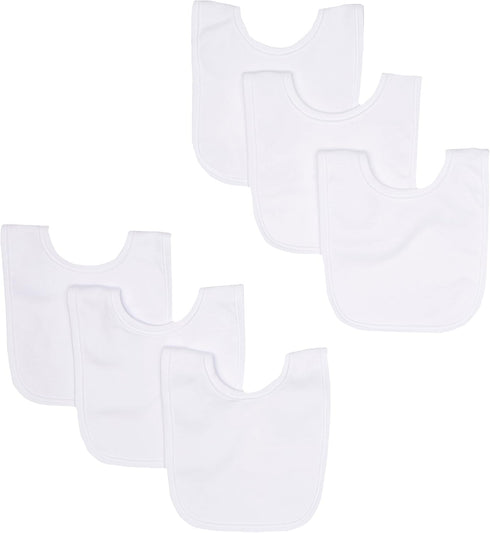 Gerber Unisex-Baby 6-Pack Dribbler Bib Bundle...