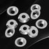 12mm Round Carbide Inserts for Woodturning, R12 X 2.5mm Indexable Tungsten Carbide Cutter Inserts Set fits for DIY Woodworking Wood Lathe Turning ...