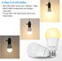 DEWENWILS LED 3 Way Light Bulbs, 40/60/100W Equivalent Three Way A19 LED Light Bulbs, E26 Medium Base 2700K Warm White Glow, 500/1000/1600LM Brigh...