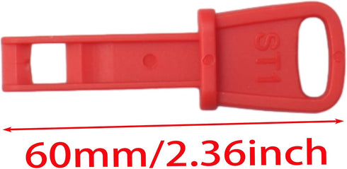 5 Pcs Snow Thrower Snowblower Starter Ignition Key 430-386 Key, 07500111, MTD 731-05632, 751-10630, 951-10630...