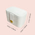 Mini Ring Storage Box Organizer Travel Jewelry Box, Small Portable Jewelry Case, Practical Travel Gift for Women, White...