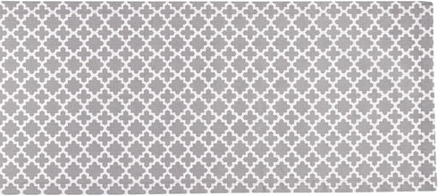 DII Lattice Tabletop Collection, Table Runner, 14x72, Gray...