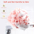 Luffa Loofah Sponge Shower Loofahs 50g Shower Bath Sponges Exfoliating Mesh Pouf Mesh Balls 4 Colors for Body Wash Back Scrubber Bathroom Men Wome...