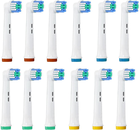 Replacement Heads for Oral B,12 Pack Soft Electric Toothbrush Heads,Deep and Precise Cleaning for Oral B Braun...