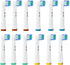 Replacement Heads for Oral B,12 Pack Soft Electric Toothbrush Heads,Deep and Precise Cleaning for Oral B Braun...