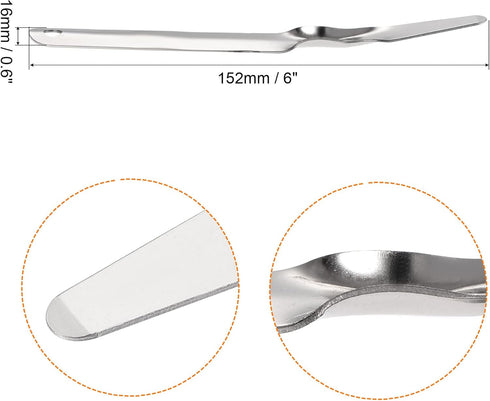 MECCANIXITY Staple Remover Tools, Flat Staplers Puller Stainless Steel for Office Home Business, Silver Pack of 4...