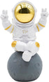Astronaut Statue Fish Tank Decor, Resin Spaceman Small Fish Aquarium Decorations, Cute Mini Space Figure Ornament, Fish Tank Abstract Aesthetic De...
