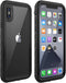Diverbox iPhone X/XS Waterproof Case - Full Body Shockproof Cover with Built-in Screen Protector, 5.8 Inch (Black/Clear)...